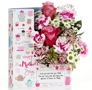 Flowers For Mother's Day Flowercard