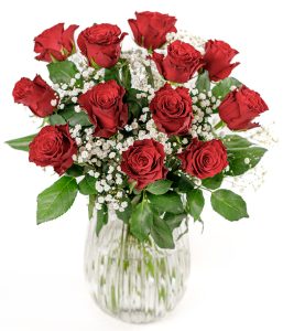 12 Luxury Red Roses