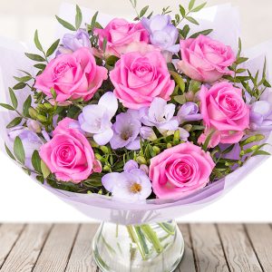 Mother's Day Rose & Freesia